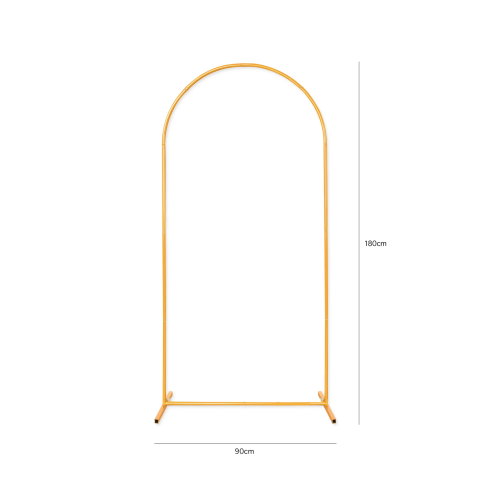Arany színű íves lufitartó állvány – készlet 80x180 cm | Dekoratív lufiállvány ünnepekre és esküvőkre Arany színű íves lufitartó állvány – készlet 80x180 cm | Dekoratív lufiállvány ünnepekre és esküvőkre